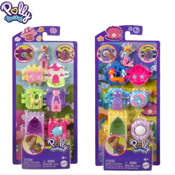 NEW! 2-Bundle Deal ORIGINAL Limited Edition Polly Pocket Bracelet - Picture 1 of 5